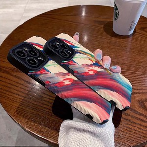 <span class=keywords><strong>เคส</strong></span>โทรศัพท์มือถือหนังเทียมพิมพ์ลายสีน้ำมันสีรุ้งสำหรับ iPhone 8 x XR XS 11 12 13 14 15 16 17 PRO MAX - Product Image 3