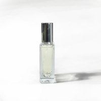 Flacon de parfum rectangulaire rechargeable 30 ml, flacons vaporisateurs en verre transparent, conteneur cosmétique, flacon de parfum vide