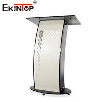 Ekintop Mobilier de bureau et scolaire, pupitre en fer et verre, podiums, pupitre d'église pour église