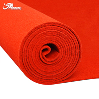 Tapis commercial long de 350 GSM, tapis rouge pour événements, allée pour église, garage, mariage, terrasse extérieure, exposition