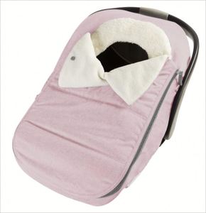 Fundas de Asiento de Coche para Bebés Recién Nacidos de Invierno, Manta Envolvente para Bebés con Forro Polar Ultra Suave - Product Image 1