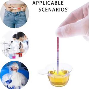 Vaso de orina desechable de un solo uso, transparente, 50 ml, kit de prueba de diagnóstico médico para examen general - Product Image 5