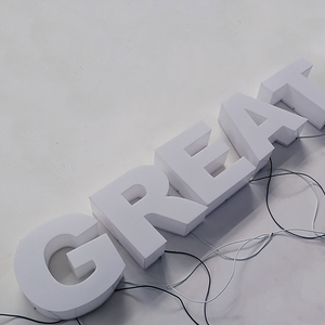 Tùy chỉnh Bơi Ngoài Trời Đầy Đủ-thắp sáng Led Thư Kênh Dấu Hiệu - Product Image 4