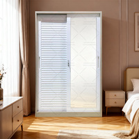 Vente directe d'usine 2 portes en acier de couleur différente Almirah Designs armoire en métal amovible casier en acier en gros