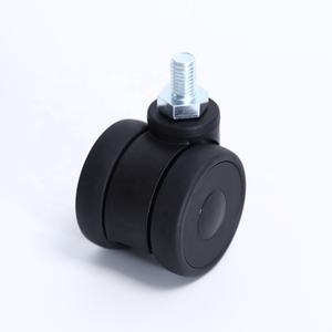 Projektorständer Schwarze Rollen Babybett-Rollen 2 Zoll Schraubstangen-Montage Radfuß Universalrollen - Product Image 3