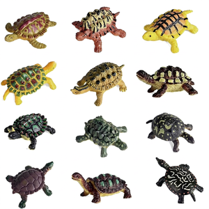 Figuras de Tortuga de PVC Realistas en Miniatura de Alta Calidad de SL Models para Niños Mayores de 3 Años, Aprendizaje Temprano, Certificación EN71 - Product Image 1