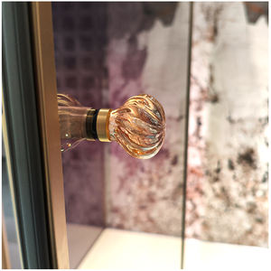 Ducha Cuadrada Integrada de Diseño Clásico en Forma de L con Doble Deslizamiento Suave para Hoteles - Product Image 5