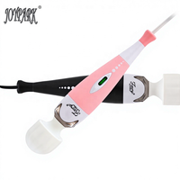 JoyPark Starke Vibration 8-Gang IPX6 Wasserdichter Großer Massagestab 220V Steckerbetrieben für Ehemann/Ehefrau Paar Sex