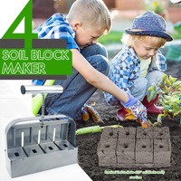 C266 alat berkebun, pemblokir tanah pembuat blok tanah Manual