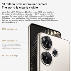 Original Xiaomi Redmi Turbo 3 5g 64mp máy ảnh 1TB/512GB/256GB Xiaomi <span class=keywords><strong>Mi</strong></span> điện thoại NFC với Google Play mở khóa toàn cầu 5000mAh Pin - Product Image 4