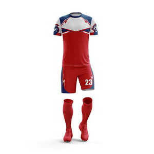 Vêtements de sport personnalisés pour adultes et enfants, ensemble d'uniformes pour le football, ensemble de survêtements de club pour hommes, ensemble de survêtements de football respirants à séchage rapide - Product Image 4