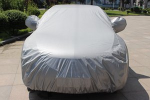 Telo Copriauto Leggero in Tessuto Non Tessuto da 60g, Antipolvere e Parasole, Universale <span class=keywords><strong>per</strong></span> <span class=keywords><strong>Garage</strong></span>, Interno ed Esterno - Product Image 4