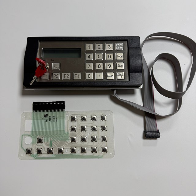 Industrial Grade 21-Key Metal Keypad Membrane Switch LCD Monitor TouchGoal TG-SS-021H IP67 Rated for Kiosk Ticket Vending