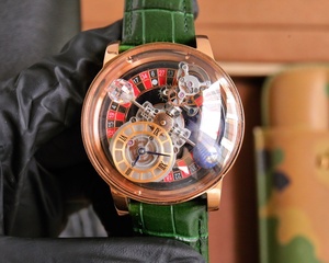Relojes de Hombre de Alta Gama con Diseño Mecánico Tourbillon de Alta Calidad en Oferta, Correa Verde - Product Image 1