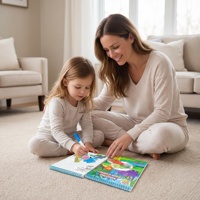 Livre de dessin à l'eau magique sûr et écologique, ensemble de peinture pour enfants, peinture DIY pour la petite enfance