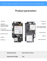 Sistem Autopilot Pertanian Presisi Baru dengan Navigasi GPS RTK 4G/2G Glonass/LBS Garansi 1 Tahun untuk iOS dan PC