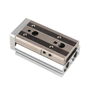 HLQ8-20 Cylinder Linear Guide <b>Slide</b> Table MXQ6/8/12/16/25-10-20-30-40-50-70-100 Series - Product Image 1