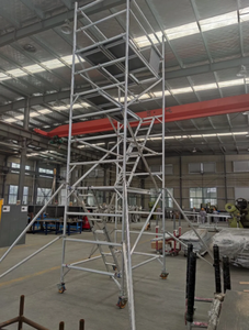 Hot <b>Sale</b> Heavy-Duty Ringlock Scaffold System <b>Planked</b> Walkway Ladders & <b>Scaffoldings</b> - Product Image 2