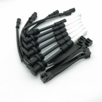 Nouveau kit de câbles d'allumage haute tension de remplacement OE 6 pièces MY800-3705071 avec pince fixe pour moteur à gaz série Yuchai
