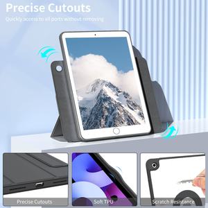 Tri-fold Stand <span class=keywords><strong>Folio</strong></span> Antichoc Étuis De Protection Smart Cover pour <span class=keywords><strong>iPad</strong></span> <span class=keywords><strong>9</strong></span> Génération Cas pour <span class=keywords><strong>iPad</strong></span> 10.2 Cas - Product Image 3