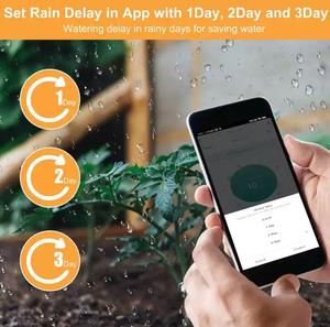 Le nouveau minuteur d'arrosage intelligent peut contrôler à distance l'arrosage et l'irrigation automatiques dans les jardins et les cours. - Product Image 5