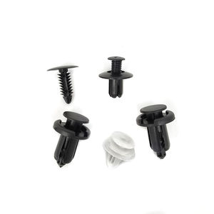 100 adet araba tampon tutucu klipler naylon bağlantı elemanları perçin kiti kapı pervazı Panel klipler tampon itme perçin klipler - Product Image 5