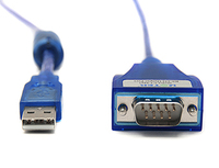 Convertidor USB 2.0 a RS232 con Chipset FTDI, Alimentado por USB, Uso Industrial, UOTEK UT-8801 RTS, Velocidad de Transmisión de 300bps-460.8kbps, Estándar ESD de 15KV