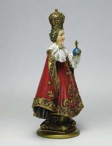 Figura de jesús infantil de 8 ", estatua de Prague, regalo católico - Product Image 4