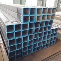 Profilés carrés creux (SHS) EN 10210 S355J2H ERW laminés à chaud non alliés pour la construction navale et l'ingénierie offshore