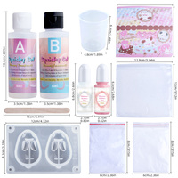 TIMESRUI bricolage Silicone caoutchouc artisanat Kit lapin Squishy presser jouet matériel Taba Squishy jouets faisant des fournitures pour bricolage Mochi jouets