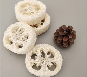 Produit écologique de type boule de tranches de savon de luffa fait maison naturelle - Product Image 6