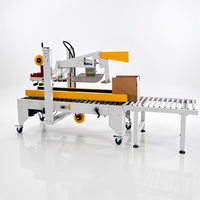 Machine de scellage automatique de cartons électrique à haute précision contrôlée par PLC pour les applications alimentaires et de boissons