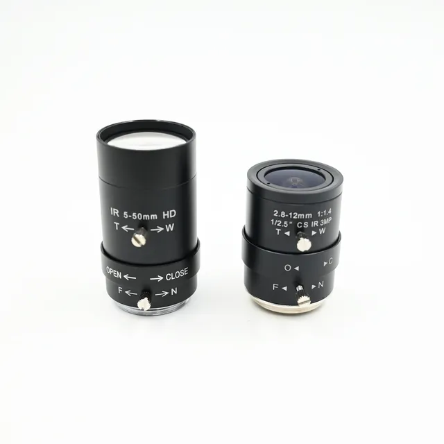 Custom CS Mount Zoom Lens 5-50mm 2.8-12mm Manual Varifocal,For USB Housing Camera