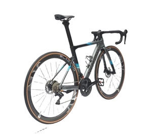 Vélo de route en fibre de carbone T1000, 22 vitesses, passage des câbles entièrement interne, roues 700C, freins à disque, course, WHL-HLD8070, design léger, pèse seulement 8 kg. - Product Image 6