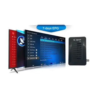 Android 10.0 Dvb S2 Kostenlose Internet-Dvb-S2 Set-Top-Box Digital 4k Satelliten-TV-Empfänger Decoder Home Tragbarer Satelliten empfänger