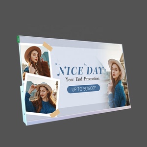 <span class=keywords><strong>1080P</strong></span> 23.8 inch LED menu ánh sáng Hộp màn hình <span class=keywords><strong>LCD</strong></span> kỹ thuật số hiển thị menu cho nhà hàng quán cà phê và cửa hàng bán lẻ - Product Image 5