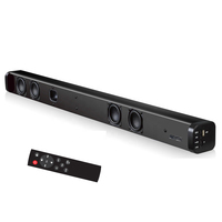 Barre de son Samtronic pour téléviseur avec deux ports de basses, système de cinéma maison filaire et sans fil (28 pouces, technologie de basses améliorées)