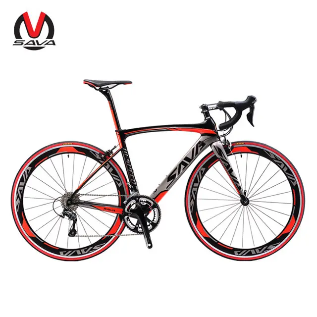 Взрослый двойной V тормоз 700C 18 скоростей углеродное волокно рама шоссейный велосипед различные цвета в наличии гоночный велосипед