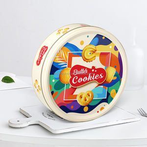 Biscuits au beurre de qualité supérieure <span class=keywords><strong>Cookies</strong></span> les plus sûrs Biscuits de fantaisie en boîtes Biscuits fournisseurs - Product Image 4