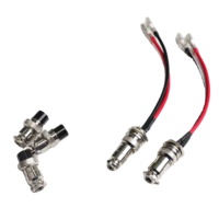 Connecteur de capteur circulaire étanche, 5 pièces, M5 M8 M12, prise de courant, câble de montage sur panneau, 3 4 5 6 8 12 17 broches
