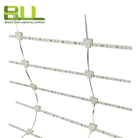 SMD5050 12000K 12leds par bande échelle rétro-éclairage led bande lumineuse pour boîte d'éclairage de publicité extérieure