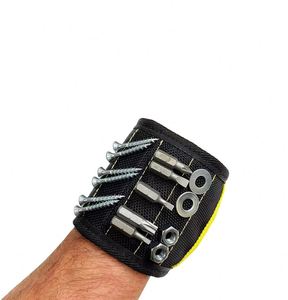 BSCI Factory <b>Wrap</b>-It <b>Storage</b> Magnetic Wristband Versatile Professional Tool Belt Screw Holder Great <b>Gift</b> Stocking Stuffer - Product Image 1