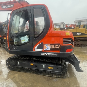 Excavadora Usada DOOSAN DX75-9C de 7.5 Toneladas, Mini Excavadora Hidráulica de Orugas, Maquinaria de Construcción - Product Image 1