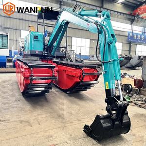 Venta directa de los fabricantes Excavadora sobre orugas de agua anfibia que trata con Marsh Suelo congelado Zona intermareal con calma - Product Image 4