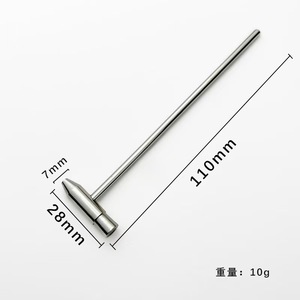 Martillo Pequeño Multifuncional 28x110mm, Herramienta para Bloques de Construcción, Martillo de Afinación para Kalimba, Martillo de Reparación para Piano de Pulgar - Product Image 3