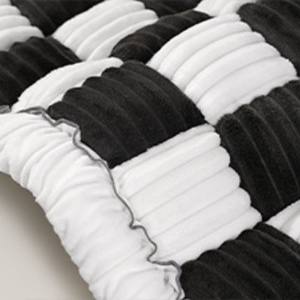 سيارة جديدة سميكة للكلاب من القطيفة من أجل المقعد الخلفي للحيوانات الأليفة مع شبكة سرير للكلاب ناعم - Product Image 3