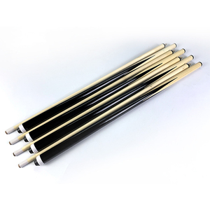 Bâton <span class=keywords><strong>de</strong></span> queue <span class=keywords><strong>de</strong></span> billard américain en bois blanc 550g 145cm, <span class=keywords><strong>quatre</strong></span> pointes peintes à la bombe 1/2 bâton <span class=keywords><strong>de</strong></span> billard - Product Image 5