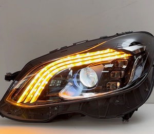 Conjunto de Faros Delanteros LED de Alta Calidad de 36W para Clase C W205 (2015-2020) 12V 6000K Chip LED Frontal CSP - Product Image 4