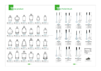 Mignon 5 ml 8ml 10 ml 15 ml 20 ml mini bouteille en verre transparent fabricant vide liquide chaussure UV fantaisie gel vernis à ongles bouteille avec brosse