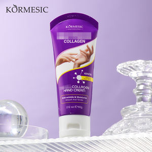 Crème pour les mains au collagène KORMESIC 60g, marque privée, OEM personnalisé, kératine, anti-rides, hydratante, lisse et douce - Product Image 3